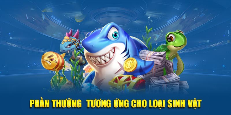 Phần thưởng tương ứng cho loại sinh vật