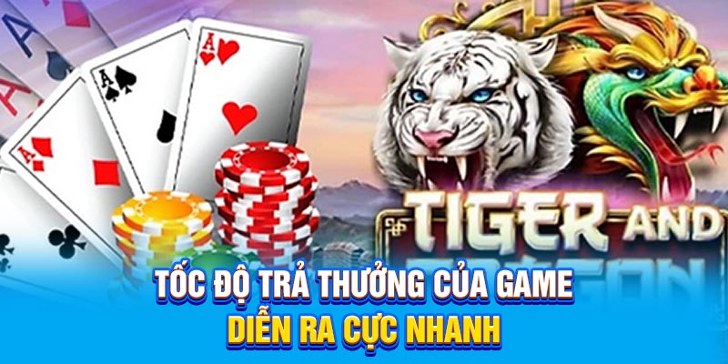 Tốc độ trả thưởng của game diễn ra cực nhanh