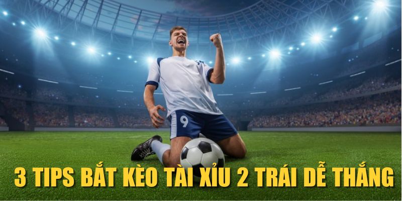 3 tips bắt kèo Tài Xỉu 2 trái dễ thắng