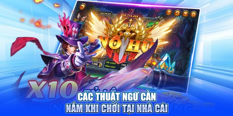 Các thuật ngữ cần nắm khi chơi tại nhà cái